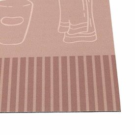 Tapete Acqua Sec para Banheiro 60X40 cm Havan Casa - Rosa Retangular