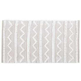 Tapete para Quarto e Sala 50X80 cm Angra Havan Casa - Branco Neve