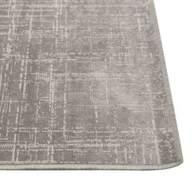 Tapete para Quarto e Sala 1,00X1,40 m Belga Havan Casa - Linho Cinza E Bege