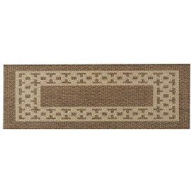 Tapete Cancun 50X1,20M Sisal Havan Casa - Grega Marrom
