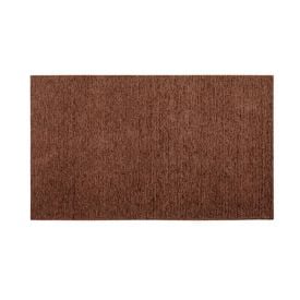 Tapete Quarto E Sala Chenille 55X85 Cm Havan - Marrom Sólido