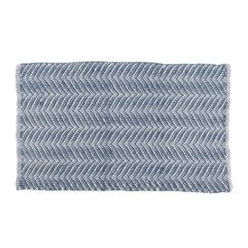 Tapete Creta 50X80cm Havan - Azul/Off White