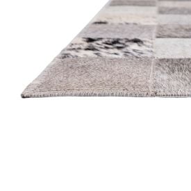 Tapete de Couro Texas 1,00X1,50 m Havan - Cinza