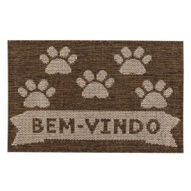 Tapete De Porta Cancun 40X60 Cm Sisal Havan Casa - Bem-Vindo Patas