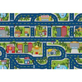 Tapete Infantil Brisa 1,00X1,30 M Havan Casa - Pista