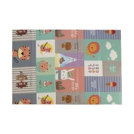 Tapete Infantil Dobrável 1,20X1,80 m Encantos Havan Baby - Bosque com animais