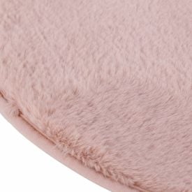 Tapete Infantil Teddy 86X86 Cm Havan Casa - Coração Rosa