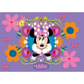 Tapete Infantil Joy Disney 70X100 cm Havan Casa - MINNIE PRIMAVERA