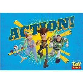 Tapete Infantil Joy Disney 70X100 cm Havan Casa - TOY STORY