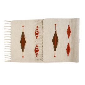 Tapete para Quarto Ou Sala 50Cmx1,20 m Kilim Havan Casa - Natural Terracota TI