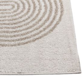 Tapete para Quarto e Sala 2,00X2,50 m Lotus Havan Casa - Bege Design