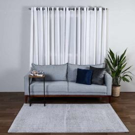 Tapete para Quarto e Sala Lucca 1,40X2,00 m Havan Casa - Cinza 