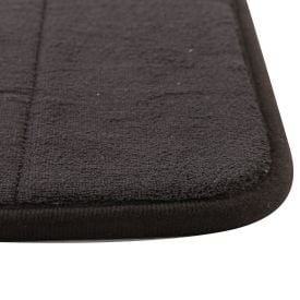 Tapete Para Banheiro Majestic 40X60 Cm Havan Casa - Antracite Listra