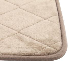 Tapete para Banheiro 50X80 cm Majestic Havan Casa - Bege