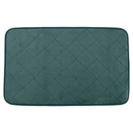 Tapete para Banheiro 50X80 cm Majestic Havan Casa - Verde Malaquita