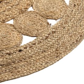 Tapete Malta 1,00 m Vazado Redondo Havan Casa - ST70340