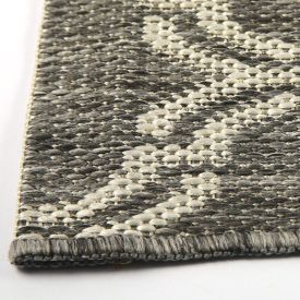 Tapete para Quarto e Sala Manaus Sisal 60Cmx100m Havan Casa - Antracite