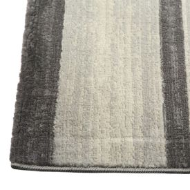 Tapete para Quarto e Sala 2,00X2,50 m Nirvana Havan Casa - Cinza Com Bege