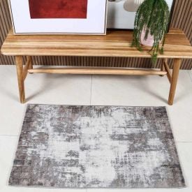 Tapete para Quarto Ou Sala 60Cmx1,00 m Nirvana Havan Casa - Cinza Geométrico