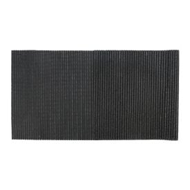 Tapete para Cozinha 45Cmx1,30 m Pratik Havan Casa - Preto Liso