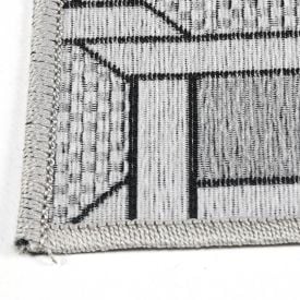 Tapete Para Cozinha Siena 50X80 Cm Havan Casa - Corrente Cinza 