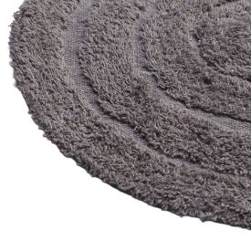 Tapete para Banheiro Chronos 40X60 cm Havan Casa - Cinza Amianto