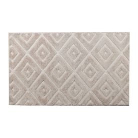 Tapete para Quarto e Sala 60Cmx100m Milano Havan Casa - Bege Losango