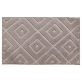 Tapete para Quarto e Sala 60Cmx100m Milano Havan Casa - Bege Losango