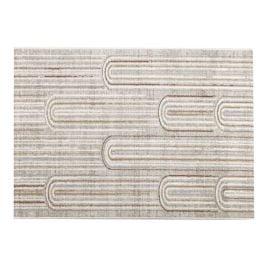 Tapete para Quarto e Sala 1,40X2,00 m Atenas Havan Casa - Bege E Azul