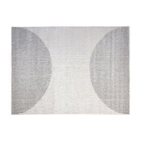 Tapete para Quarto e Sala 1,40X2,00 m Dubai Havan Casa - Círculos Taupe