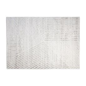 Tapete para Quarto e Sala 1,40X2,00 m Dubai Havan Casa - Bege Linhas