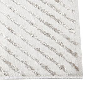 Tapete para Quarto e Sala 1,40X2,00 m Dubai Havan Casa - Bege Linhas