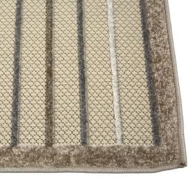 Tapete para Quarto e Sala 2,00X2,50 m Kyoto Havan Casa - Creme E Marrom