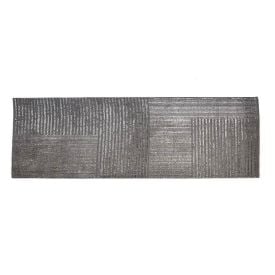 Tapete Passadeira 57Cmx1,80 m Dubai Havan Casa - Cinza Linhas