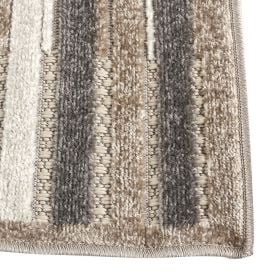 Tapete para Quarto e Sala 80Cmx1,50M Kyoto Havan Casa - Creme E Marrom