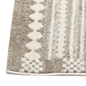 Tapete para Quarto e Sala 80Cmx1,50M Atenas Havan Casa - Bege