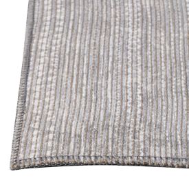 Tapete para Quarto e Sala 80Cmx150m Cairo Havan Casa - Cinza Listras