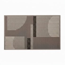 Tapete para Quarto e Sala Renaissance 50X80 cm Havan Casa - Genova Taupe