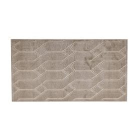 Tapete Para Quarto Ou Sala 80X150 Cm Montreal Havan Casa - Bege