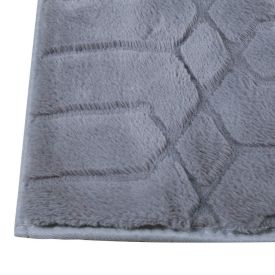 Tapete para Quarto e Sala 80Cmx1,50 m Bellagio Havan Casa - Chumbo