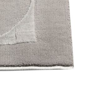 Tapete para Quarto e Sala 80 Cmx1,50 M Provence Havan Casa - Círculos Cinza