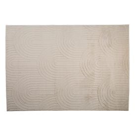 Tapete para Quarto Ou Sala 1,40X2,00M Bellagio Havan Casa - Bege 4 Flow