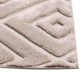 Tapete Para Quarto E Sala 1,40X2,00 M Milano Havan Casa - Bege Losango