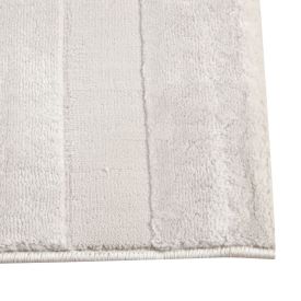 Tapete para Quarto e Sala 1,40X2,00 m Provence Havan Casa - Bege Listras