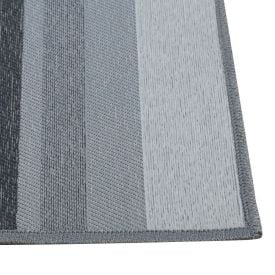 Tapete para Quarto Ou Sala 2,00X2,50 m Siena Havan Casa - Grafite 52 Faixas