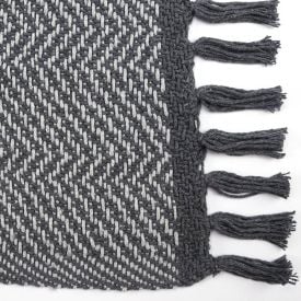 Tapete Para Quarto Ou Sala 50X120 Cm Naturalle Havan Casa - Cinza