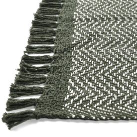 Tapete Para Quarto Ou Sala 50X80 Cm Naturalle Havan Casa - Verde Oliva