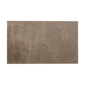 Tapete Para Quarto E Sala 60X100 Cm Faro Havan Casa - Arcos Caramelo