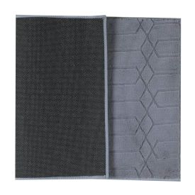 Tapete para Quarto e Sala Bellagio 60Cmx1,00 m Havan Casa - Chumbo 