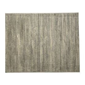 Tapete para Quarto e Sala 2,00X2,40 m Belga Havan Casa - Listras Cinza E Bege